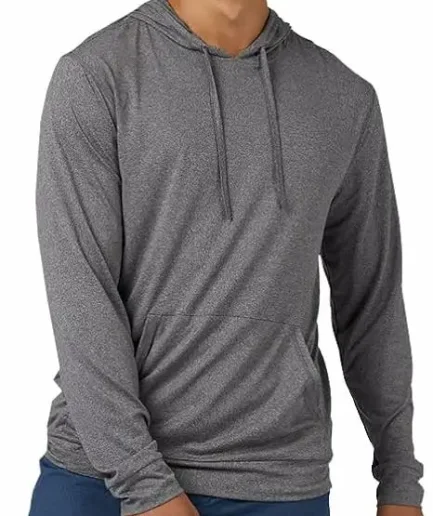 Men's Cool and Classic Long-Sleeved Fashion Sports  Hooded Sweatshirt| Anti-odor | 4-way Stretch | Wicking and Drying